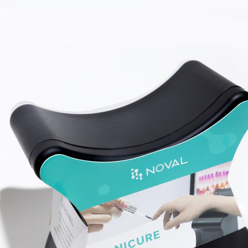 نوفال مسند يد ناعم من البولي يوريثان من نوفال للعناية بالأظافر - مسند ذراع وحامل يد لفنيي الأظافر، مسند ذراع للأظافر لصالونات السبا - مستلزمات العناية بالأظافر - Image 3